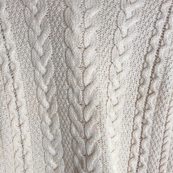 Inis crafts 100% merino wool ladies button overlap knit cardigan sweater - Picture 11 of 11